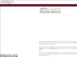 Sites similar to thehomedecor.com