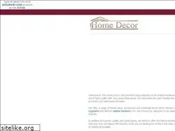 Sites similar to thehomedecor.net