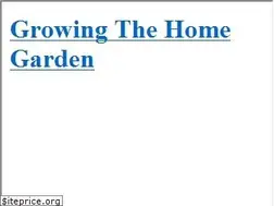 Sites similar to thehomegarden.blogspot.com