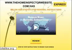 Sites similar to thehomeinspectorwebsite.com