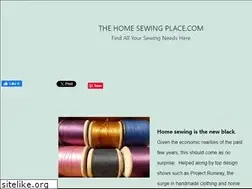 Sites similar to thehomesewingplace.com