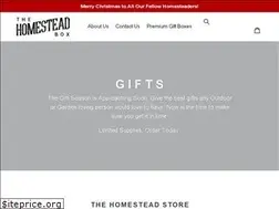 Sites similar to thehomesteadbox.com