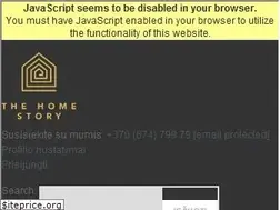 Sites similar to thehomestory.lt
