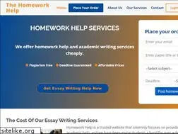 Sites similar to thehomeworkhelp.com
