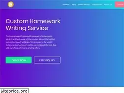 Sites similar to thehomeworkwritings.com