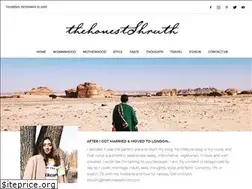 Sites similar to thehonestshruth.com