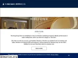 Sites similar to thehongkongclub.hk