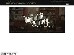 Sites similar to thehonorablesociety.com