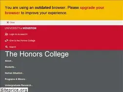 Sites similar to thehonorscollege.com