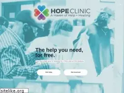 Sites similar to thehopeclinic.org