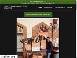 Sites similar to thehopefoodpantry.org