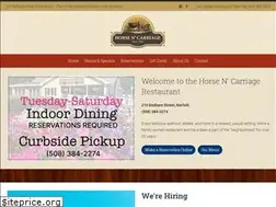 Sites similar to thehorsencarriage.com