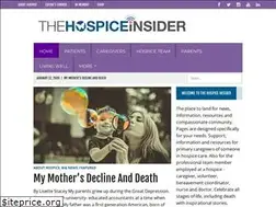 Sites similar to thehospiceinsider.com