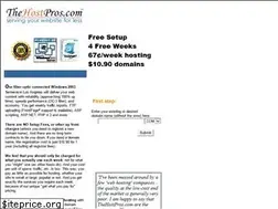 Sites similar to thehostpros.com