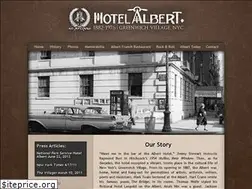Sites similar to thehotelalbert.com