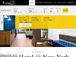 Sites similar to thehotelatnewyorkcity.com