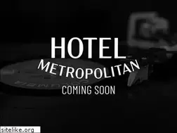 Sites similar to thehotelmetropolitan.org