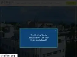 Sites similar to thehotelofsouthbeach.com
