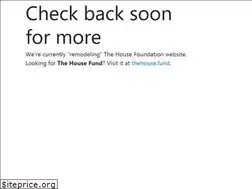 Sites similar to thehouse.build