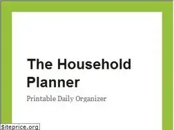 Sites similar to thehouseholdplanner.com