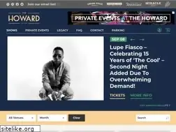 Sites similar to thehowardtheatre.com