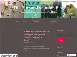 Sites similar to thehumanevolutionblog.com