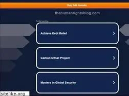 Sites similar to thehumanrightsblog.com