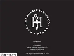 Sites similar to thehumblebarber.co