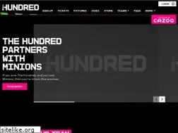 Sites similar to thehundred.com