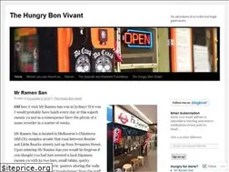Sites similar to thehungrybonvivant.com