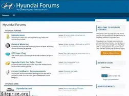 Sites similar to thehyundaiforums.com