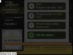 Sites similar to theiasmentor.in