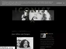 Sites similar to theiconista.blogspot.com