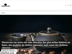 Sites similar to theiere-en-fonte.com