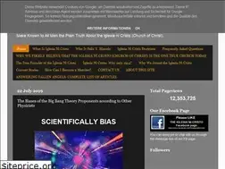 Sites similar to theiglesianicristo.blogspot.com