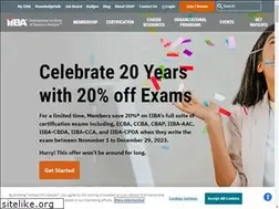 Sites similar to theiiba.org