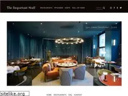 Sites similar to theimportantstuff.ch