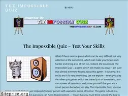 Sites similar to theimpossiblequ-iz.com