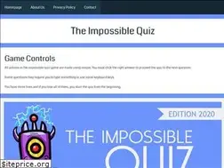 Sites similar to theimpossiblequiz.org.uk