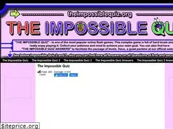 Sites similar to theimpossiblequiz.org