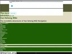 Sites similar to theincredibleadventuresofvanhelsing.wikia.com