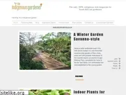 Sites similar to theindigenousgardener.co.za