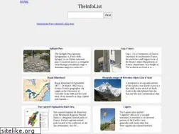 Sites similar to theinfolist.com