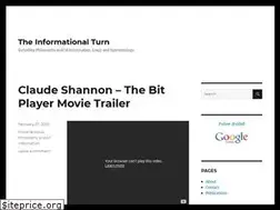 Sites similar to theinformationalturn.net