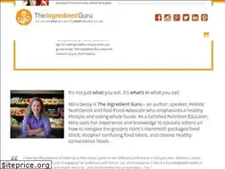 Sites similar to theingredientguru.com