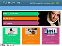 Sites similar to theinjurylawyers.co.uk
