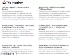 Sites similar to theinquirer.de