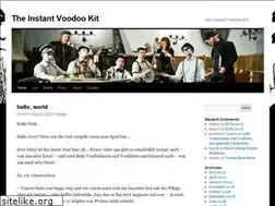 Sites similar to theinstantvoodookit.de