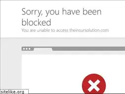 Sites similar to theinsursolution.com