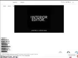 Sites similar to theinterioreditor.com